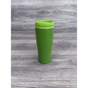 Aladdin ecycle Green Two Tone 16oz Travel Tumbler 100% Recycled Plastic